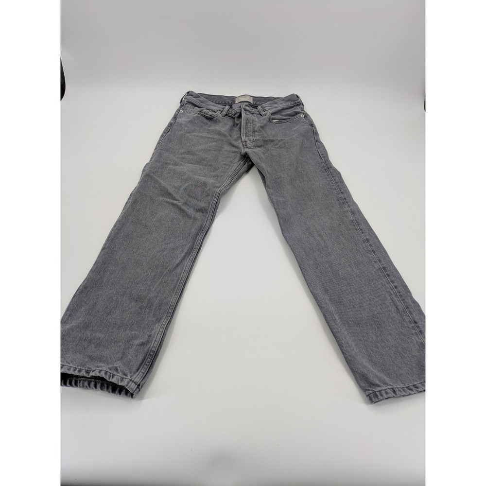 Everlane The Relaxed Straight Jean Women Size 26‎ Long Organic Mid Rise Denim